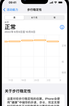 丹阳iPhone手机维修如何在iPhone开启'步行稳定性通知'